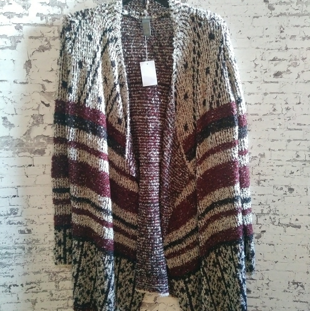 Poncho cardigan